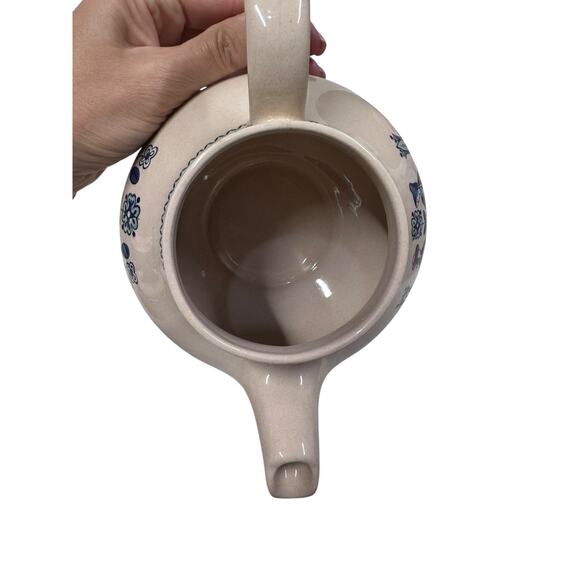 VTG. Johnson Bros Staffordshire Old Granite Ironstone Hearts and Flowers Teapot‎ - Picture 12 of 15